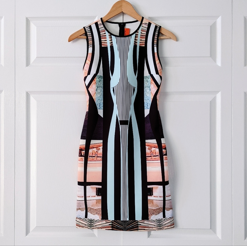 Clover Canyon Desert Home Neoprene Dress | S - Picture 2 of 16